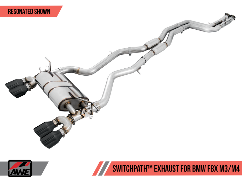 AWE SWITCHPATH EXHAUST SUITE FOR F8X M4  GRP-EXH-BMF8XM4001