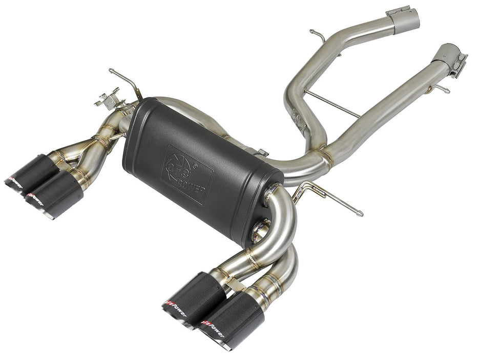 aFe Power Mach Force-Xp 3" to 2-1/2" 304 Stainless Steel Axle-Back Exhaust System - 49-36338-1C