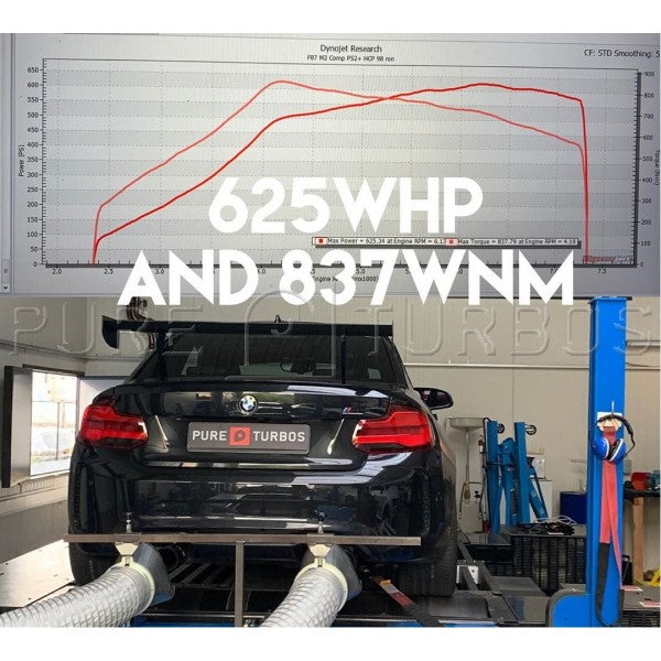 Pure Turbos BMW M2/M3/M4 S55 PURE Stage 2+ Upgrade Turbos