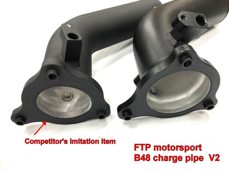 FTP BMW B48 B46 2.0T Charge Pipe V2