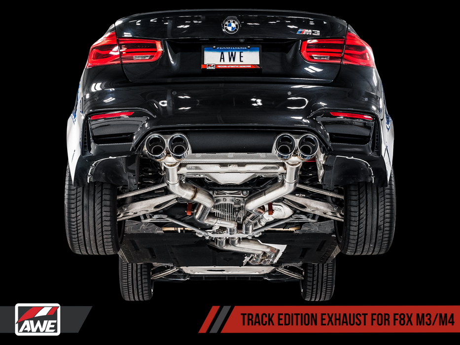 AWE TRACK EDITION EXHAUST SUITE FOR F8X M3/M4 GRP-EXH-BMF8X34TRK