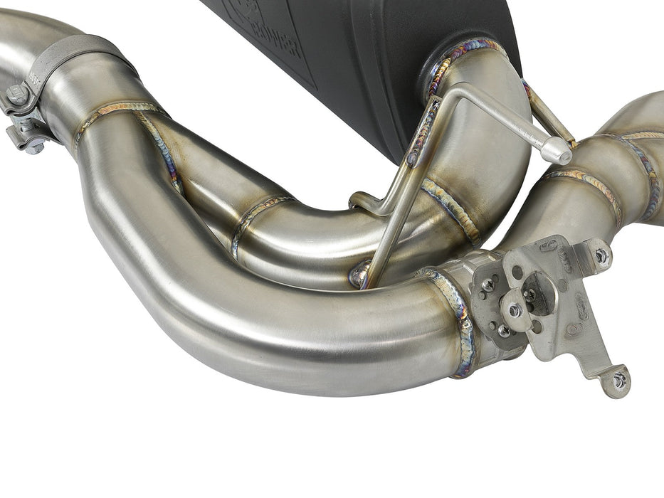 aFe Power Mach Force-Xp 3" to 2-1/2" 304 Stainless Steel Axle-Back Exhaust System - 49-36338-1C