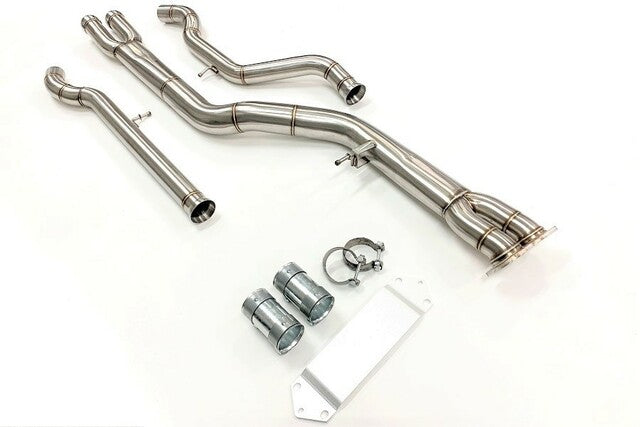 MAD BMW F8X M3/M4 Single Midpipe (Brace Included)