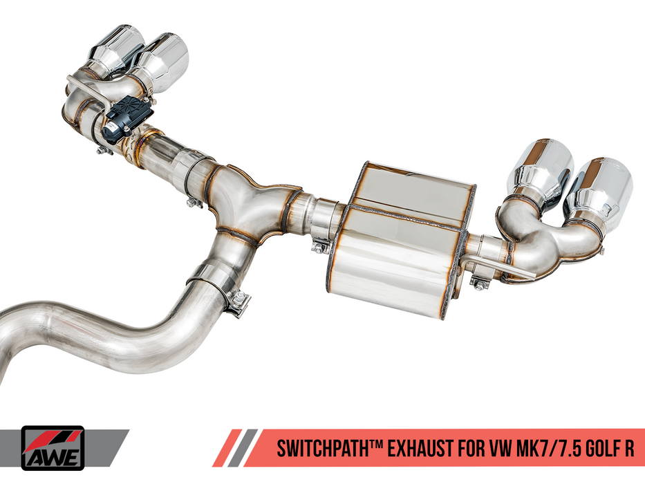 AWE PERFORMANCE EXHAUST SUITE FOR MK7 GOLF R GRP-EXH-VWMK7GR2T1