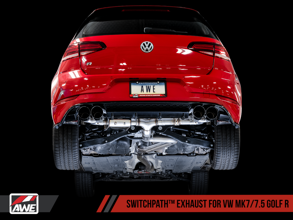 AWE PERFORMANCE EXHAUST SUITE FOR MK7 GOLF R GRP-EXH-VWMK7GR2T1