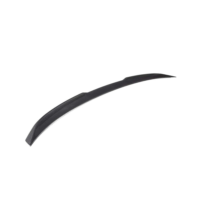 R44 MHC PLUS BMW G80 M3 OEM STYLE REAR SPOILER IN PRE-PREG CARBON FIBRE