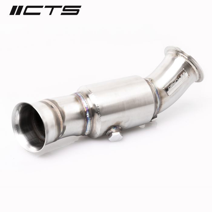 CTS TURBO 3.5″ HIGH-FLOW CAT BMW N55 (PNEUMATIC WASTEGATE) CTS-EXH-DP-0022-CAT