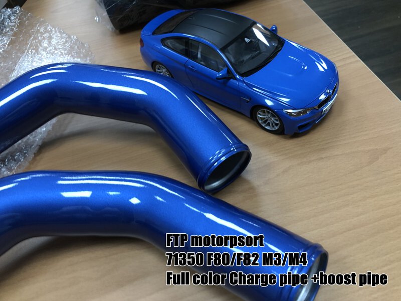 FTP BMW S55 Charge Pipe + Boost Pipe Combo V2 for F80 M3/F82 M4