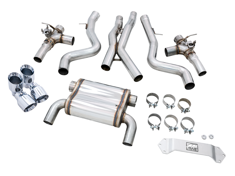 AWE GEN2 EXHAUST SUITE FOR THE BMW F8X M3/M4  GRP-EXH-GEN2-F8X