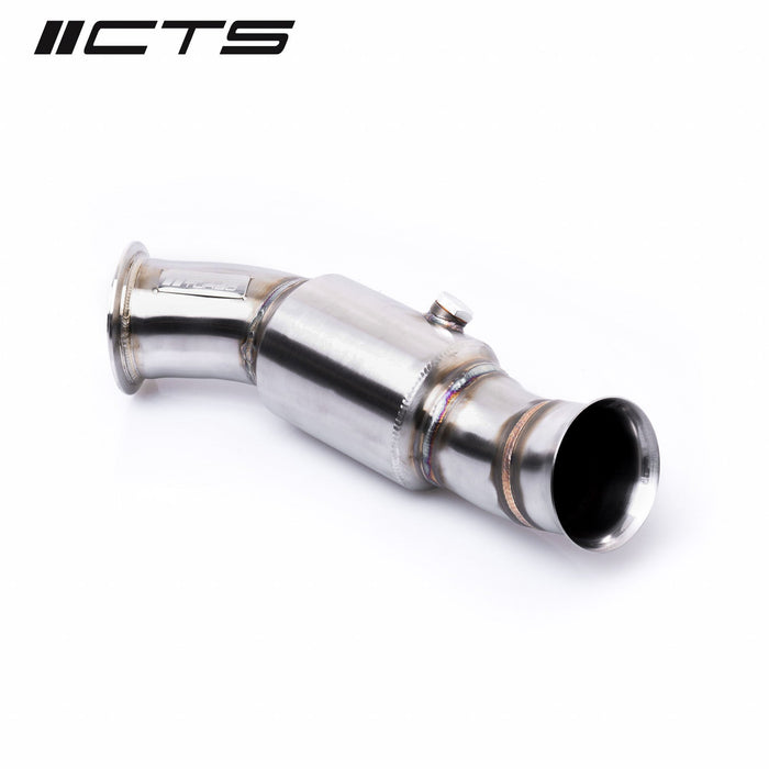 CTS TURBO 3.5″ HIGH-FLOW CAT BMW N55 (PNEUMATIC WASTEGATE) CTS-EXH-DP-0022-CAT