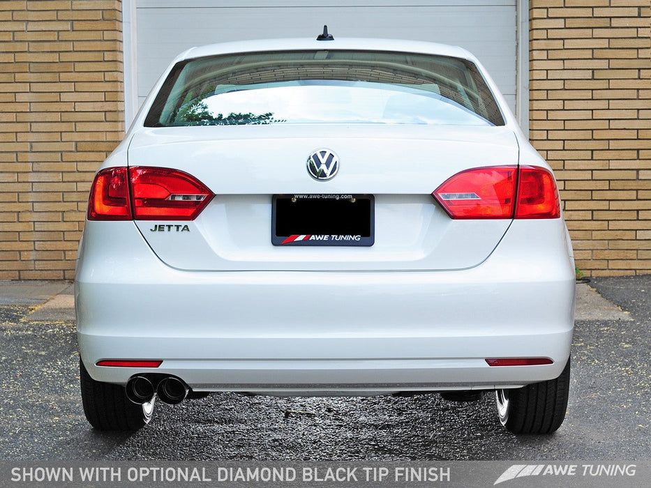 AWE TOURING EDITION EXHAUST SYSTEM FOR MK6 JETTA 2.0 TDI MK6 JETTA TDI EXHAUST