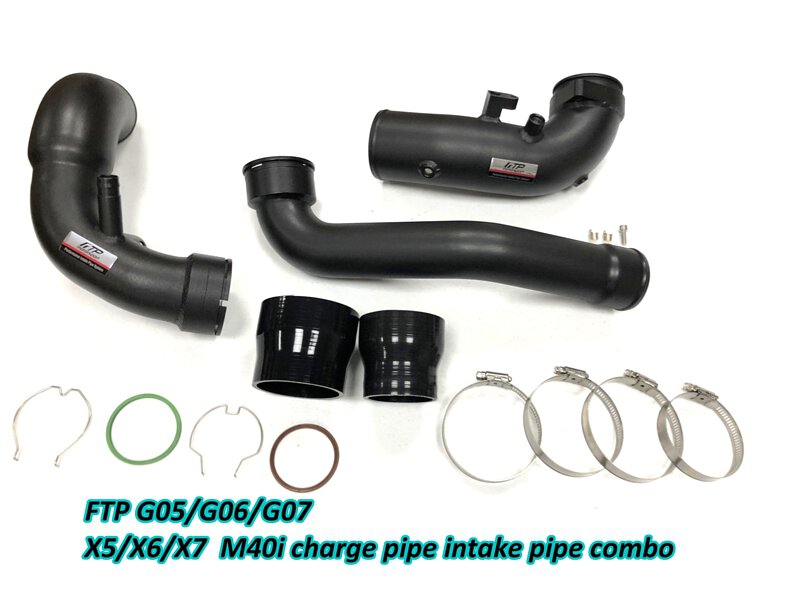 FTP G05/G06/G07 X5/X6/X7 M40i Charge Pipe + Intake Pipe Combo