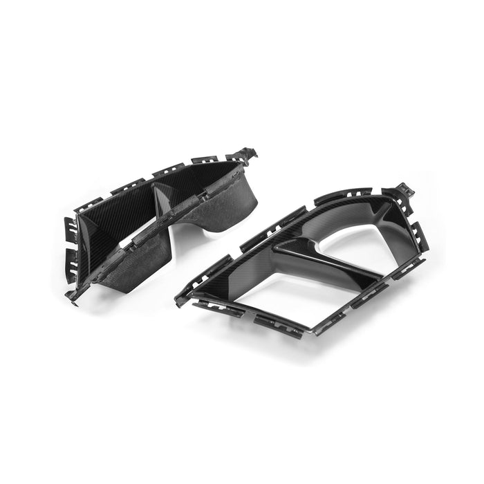 R44 MHC PLUS BMW M3 G80 / M4 G82 PERFORMANCE STYLE PRE PREG CARBON FIBRE FRONT DUCT REPLACEMENT