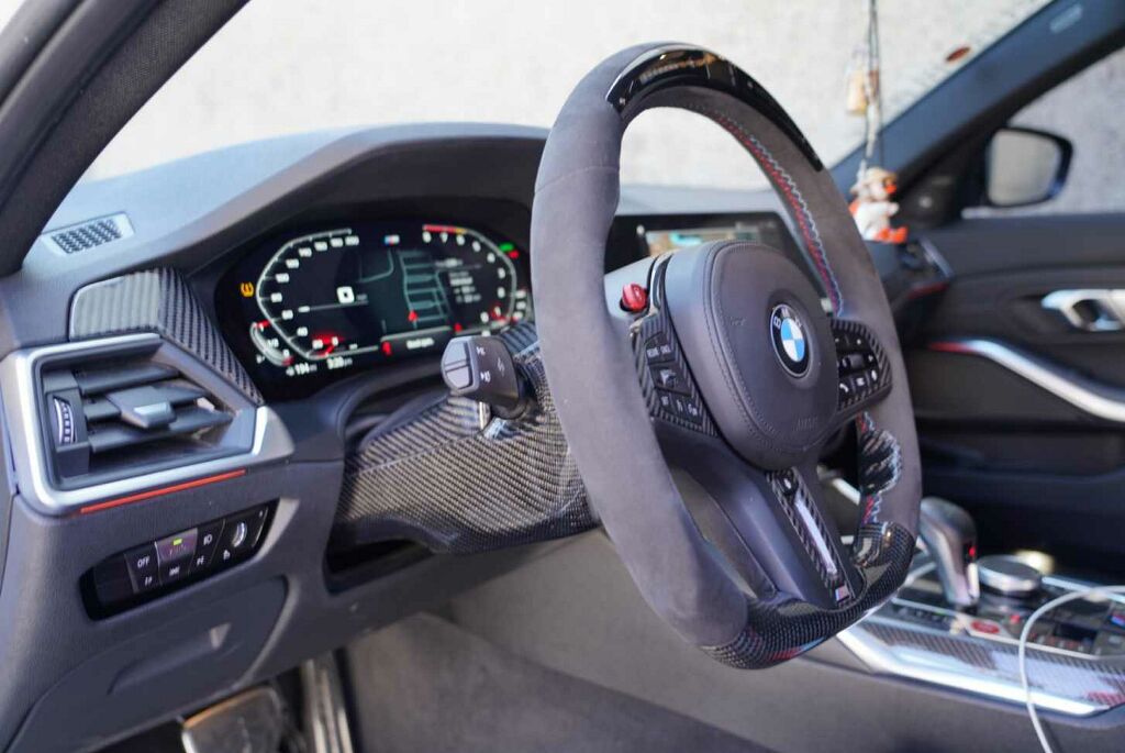 Dinmann G8X M3 & M4 - Carbon Fiber Steering Wheel ($1200 CORE REFUND INCLUDED READ DESCRIPTION)