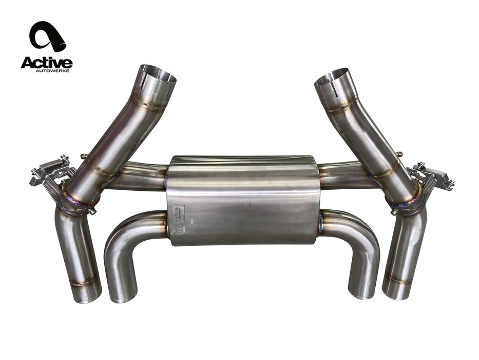 Active Autowerke G80 M3 And G82 M4 Valved Rear Axle-Back Exhaust