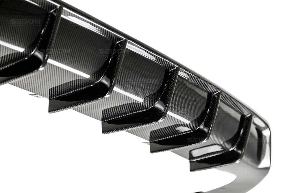 TR-Style Carbon Fiber Rear Lip For 2016-2018 Honda Civic Sedan