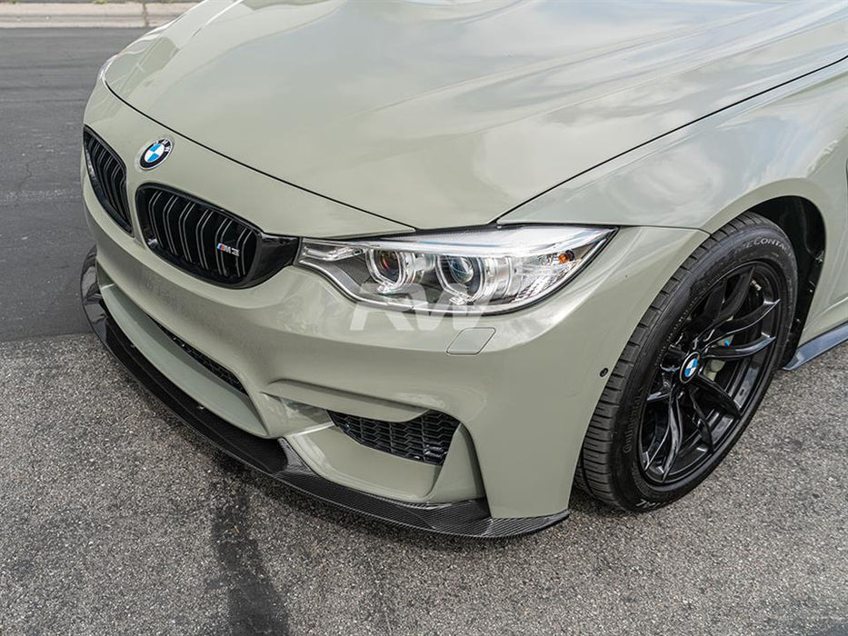 BMW F8X M3 & M4 3D Style Carbon Fiber Front Lip