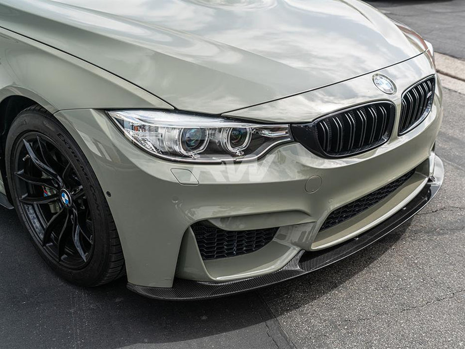 BMW F8X M3 & M4 3D Style Carbon Fiber Front Lip