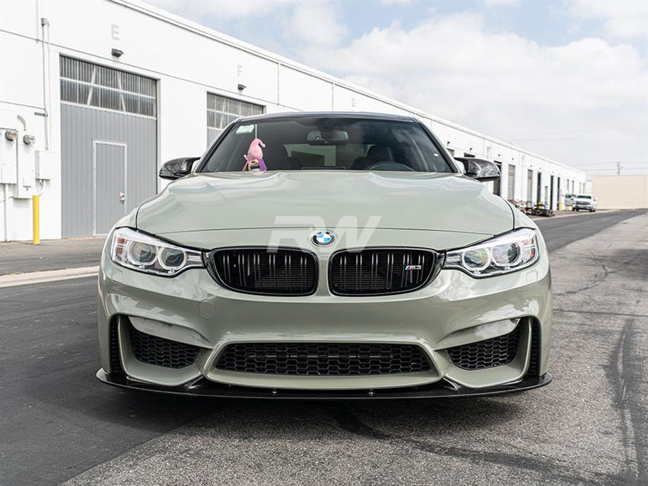 BMW F8X M3 & M4 3D Style Carbon Fiber Front Lip