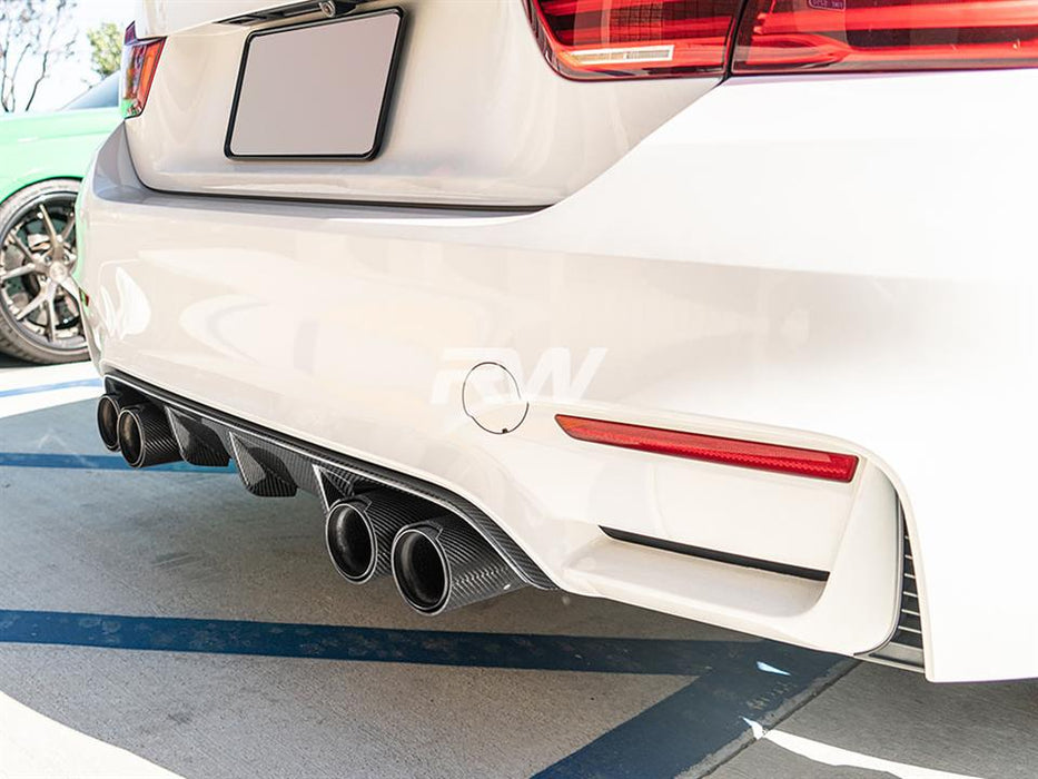 BMW F8X M3 & M4 CF Performance Style Diffuser