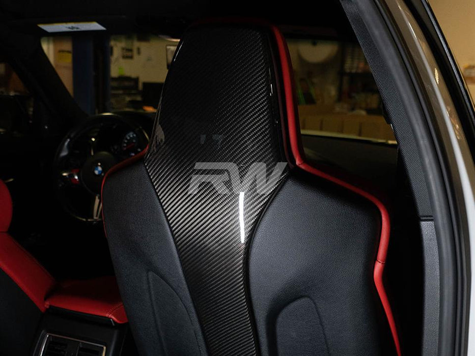 BMW F80 M3/F82 M4 Carbon Fiber Seat Backs