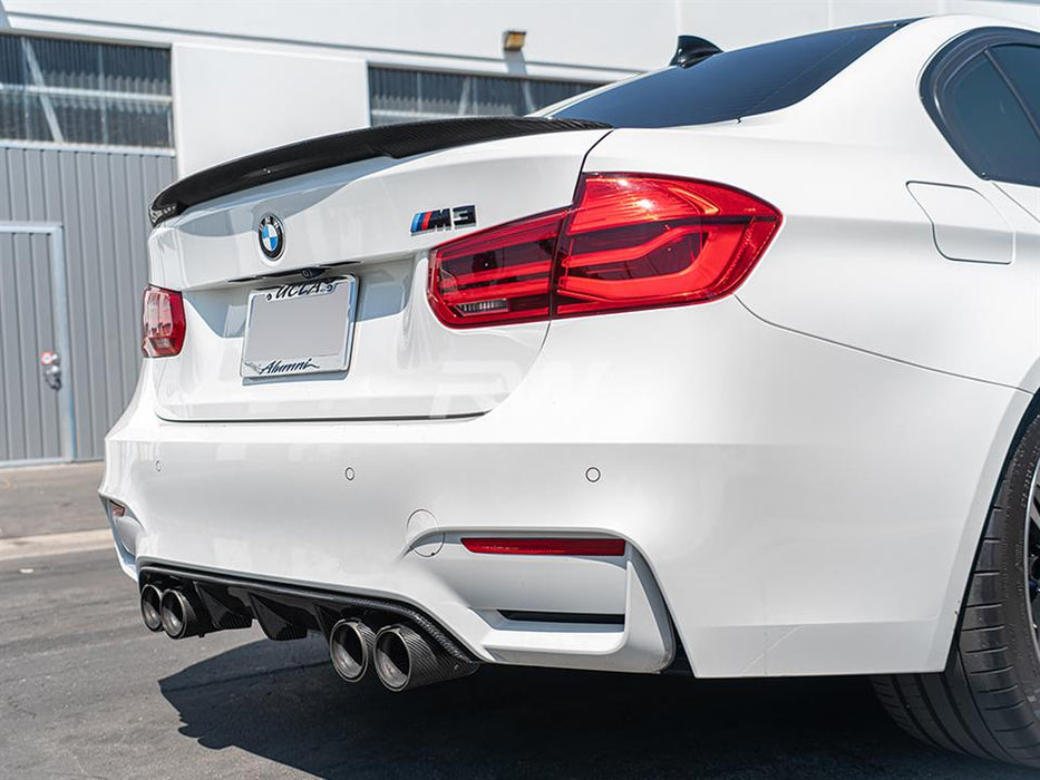 BMW F80 M3 Performance Style CF Trunk Spoiler