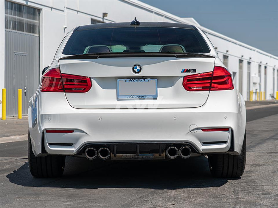 BMW F80 M3 Performance Style CF Trunk Spoiler