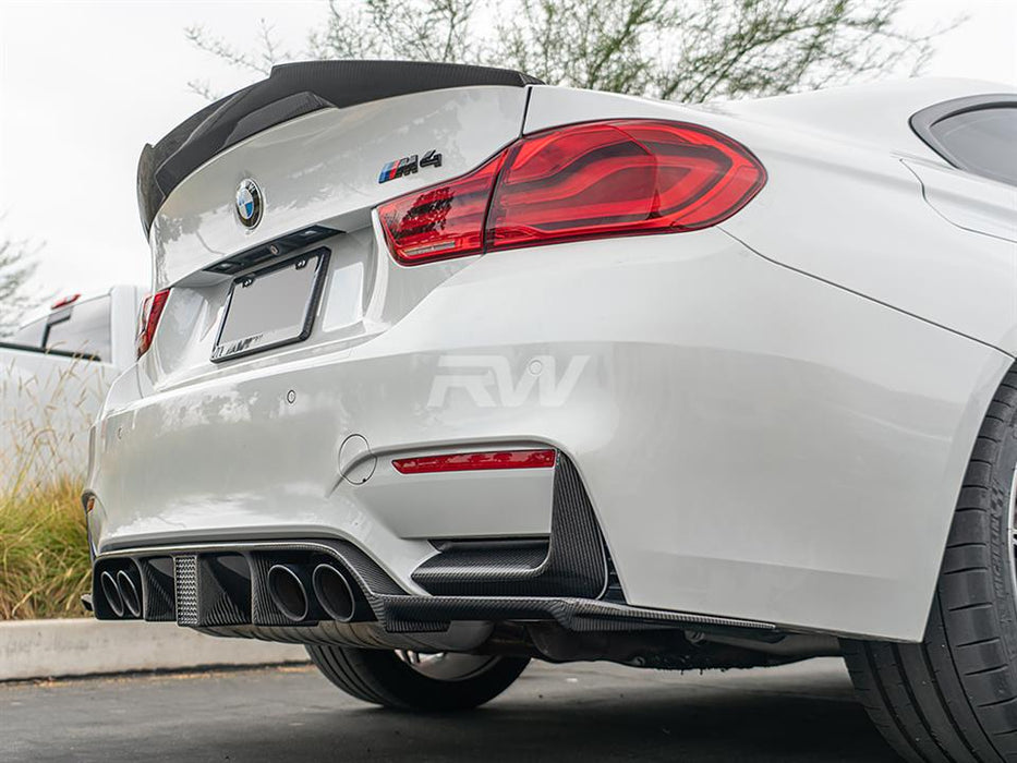 BMW F82 M4 Style Carbon Fiber Trunk Spoiler