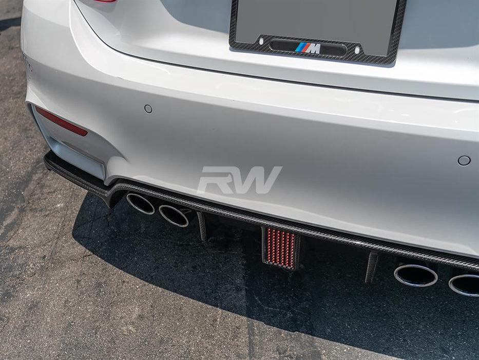 BMW F8x M3 M4 Kholen Style CF Rear Diffuser