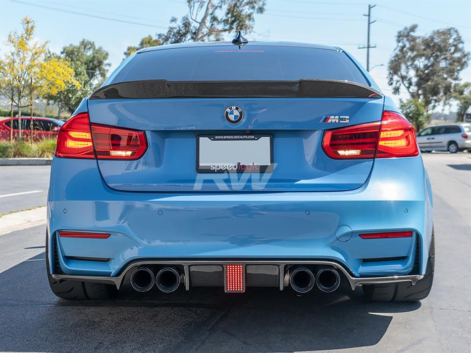 BMW F8x M3 M4 Kholen Style CF Rear Diffuser