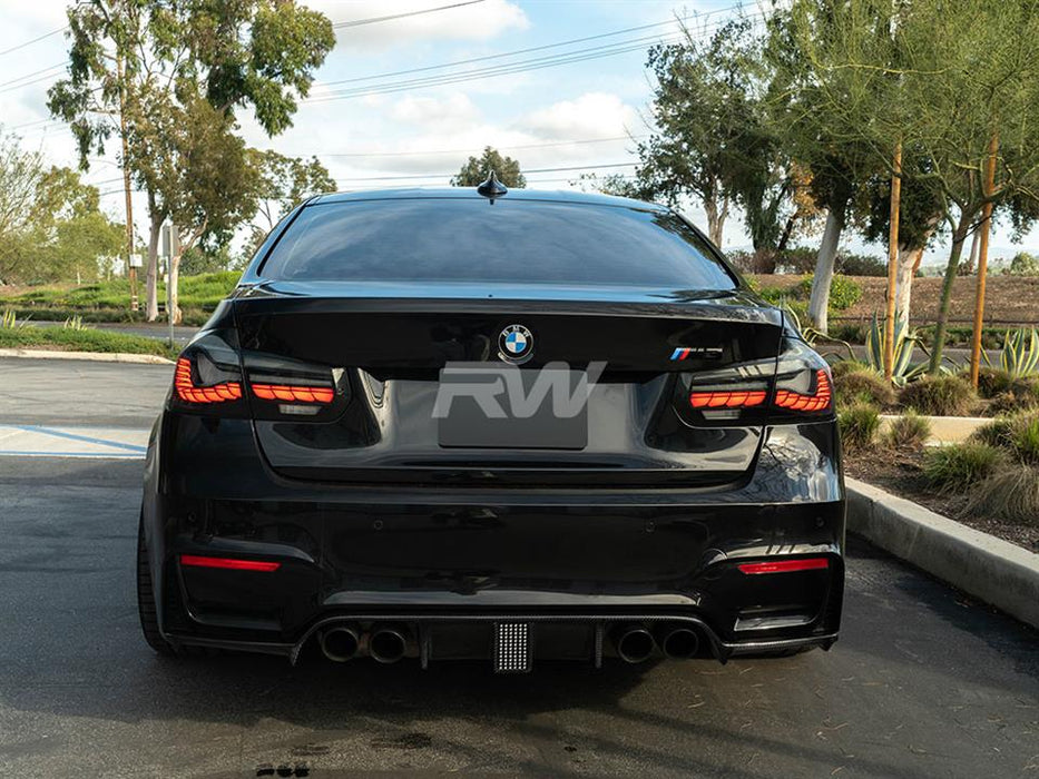 BMW F8x M3 M4 Kholen Style CF Rear Diffuser