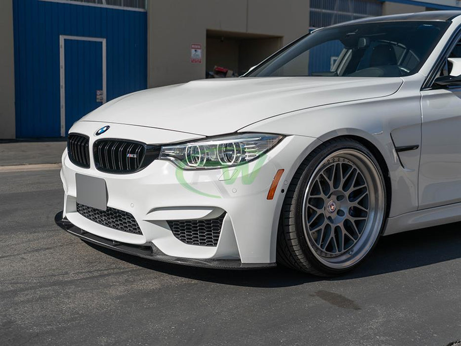 BMW F8X M3 & M4 3D Style Carbon Fiber Front Lip