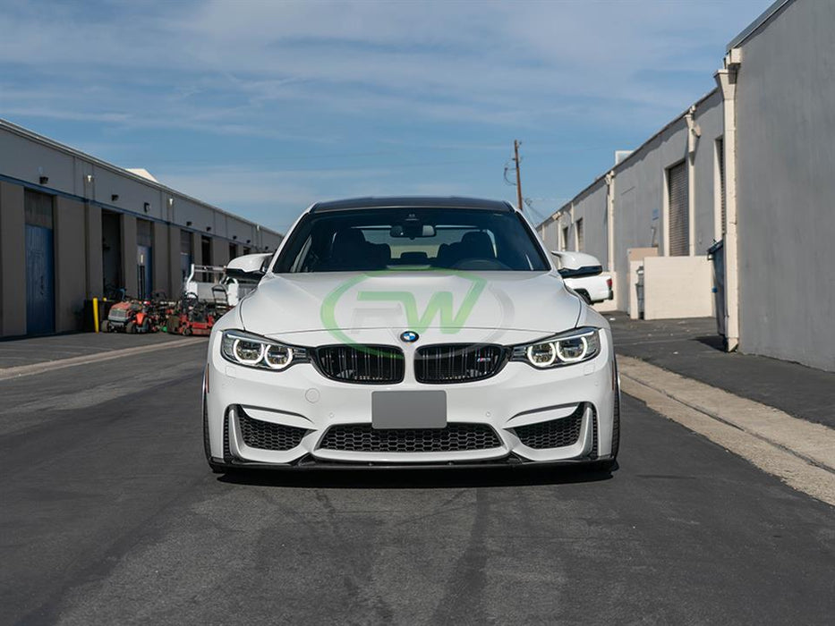 BMW F8X M3 & M4 3D Style Carbon Fiber Front Lip