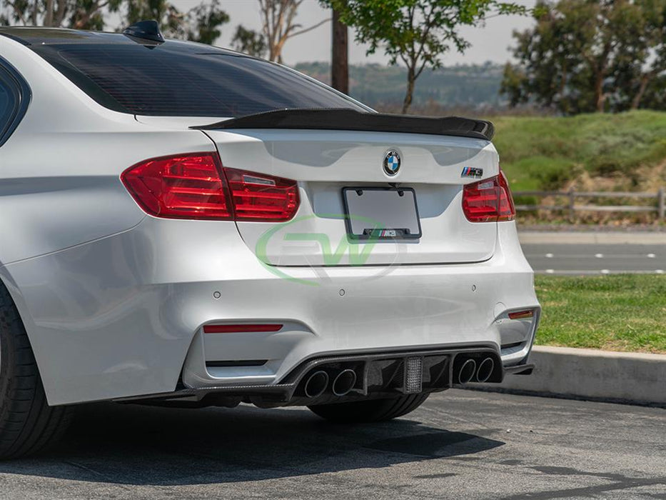 BMW F8x M3 M4 Kholen Style CF Rear Diffuser