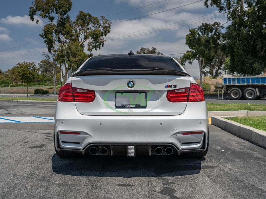 BMW F8x M3 M4 Kholen Style CF Rear Diffuser