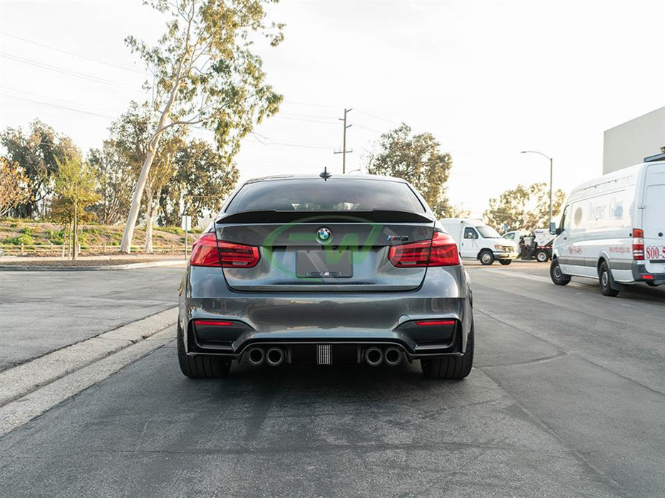 BMW F8x M3 M4 Kholen Style CF Rear Diffuser