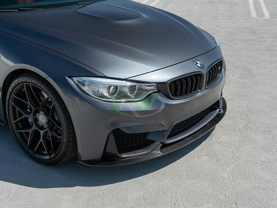 BMW F8X M3 & M4 3D Style Carbon Fiber Front Lip