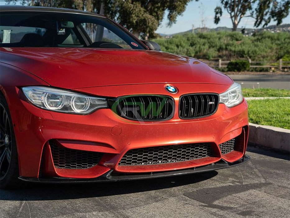 BMW F8X M3 & M4 3D Style Carbon Fiber Front Lip