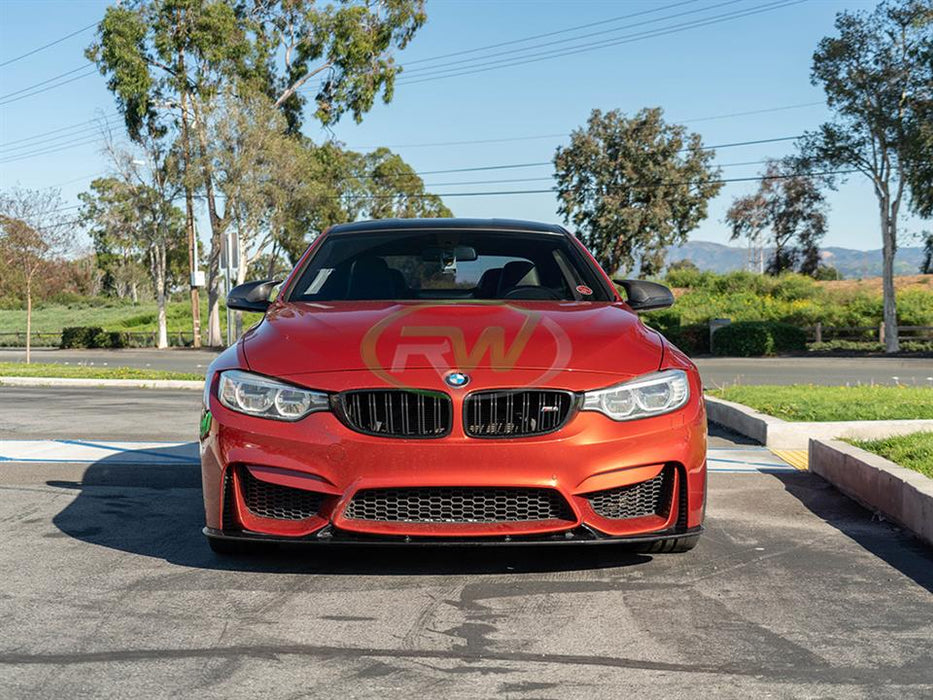 BMW F8X M3 & M4 3D Style Carbon Fiber Front Lip