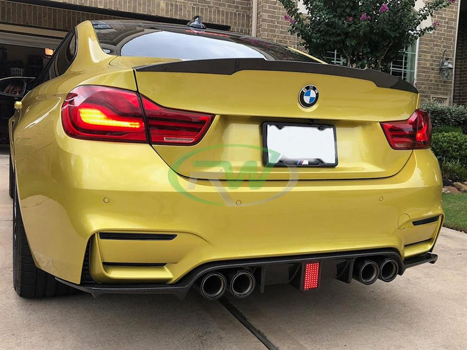 BMW F8x M3 M4 Kholen Style CF Rear Diffuser