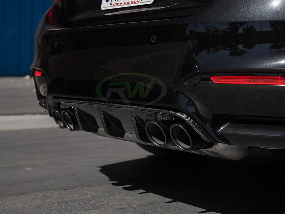 BMW F8X M3 & M4 CF Performance Style Diffuser