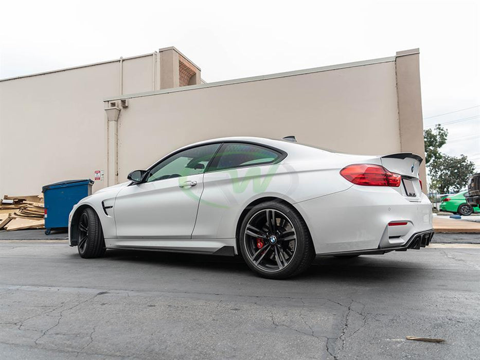 BMW F82 F83 M4 RWS CF Side Skirt Extensions