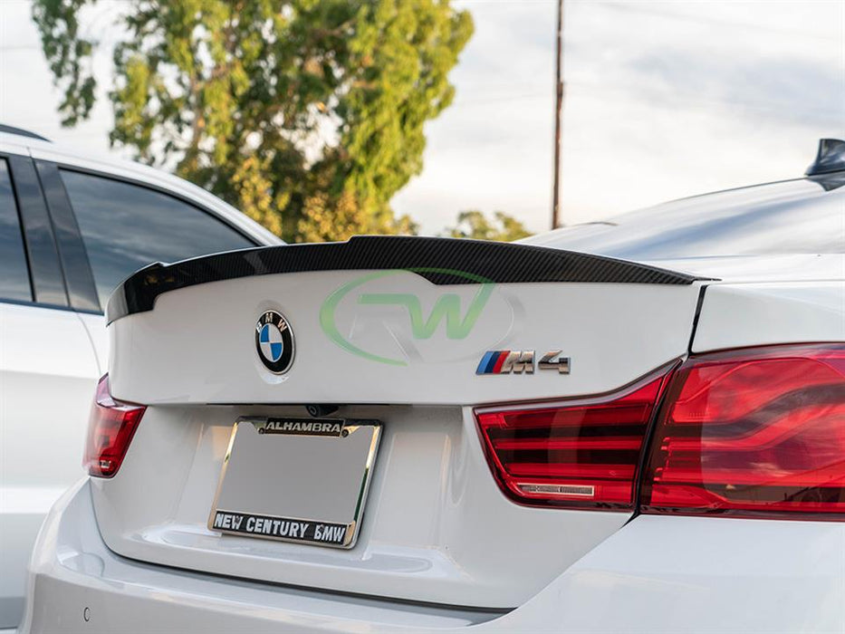 BMW F82 M4 Performance Style CF Trunk Spoiler