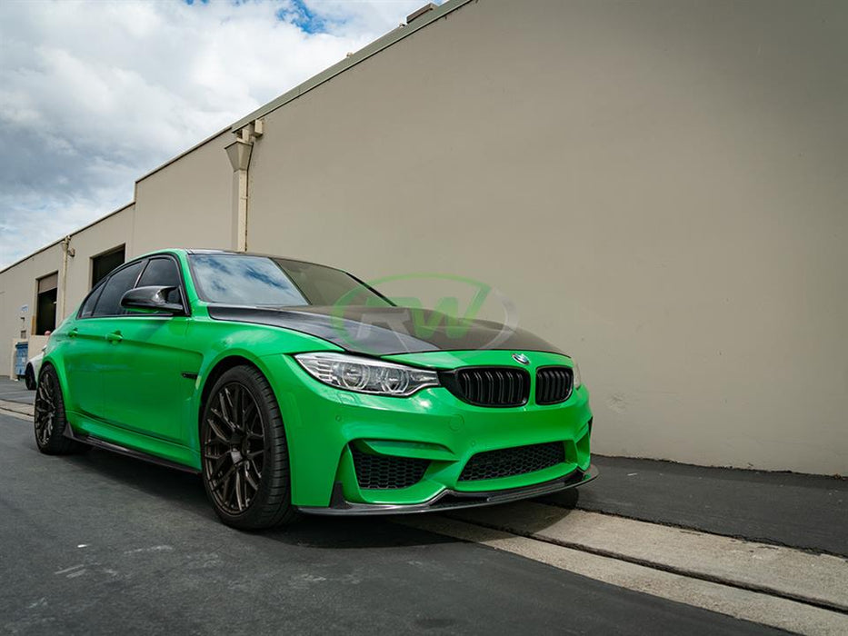 BMW F80 M3 RWS Type I CF Side Skirt Extensions