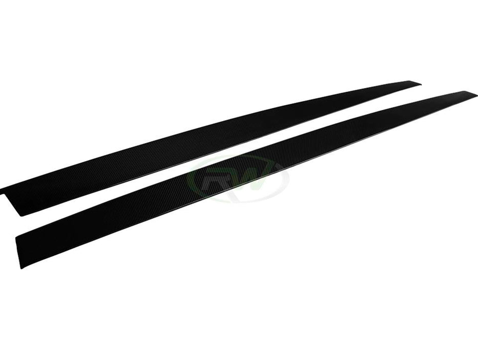 BMW F80 M3 Carbon Fiber Side Skirt Extensions