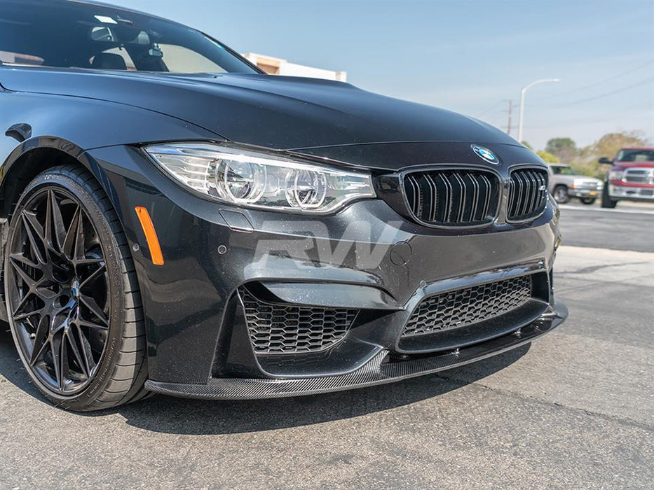 BMW F8X M3 & M4 3D Style Carbon Fiber Front Lip